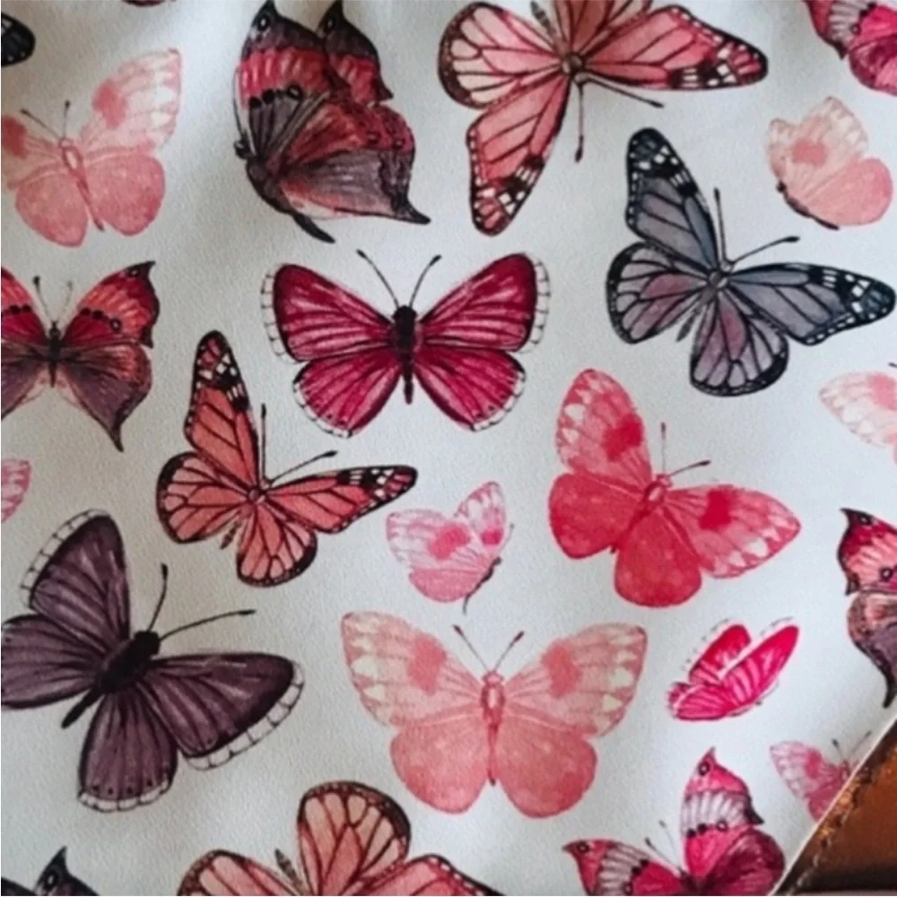 IPSY Butterflies clutch Makeup Cosmetic Bag